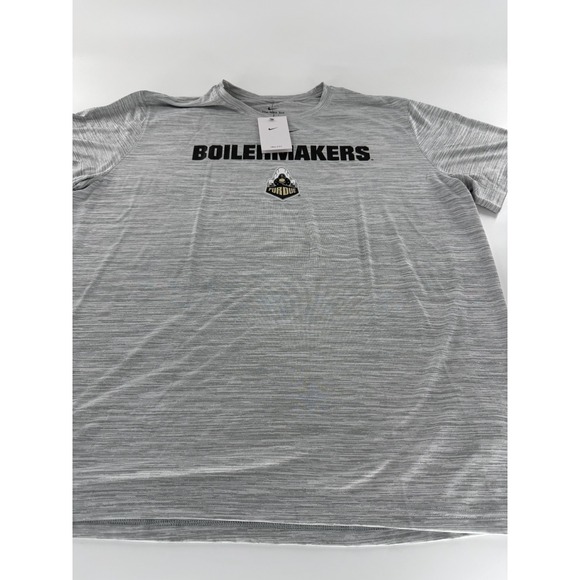 Nike Tee Purdue Boilermakers Short Sleeve Velocity Dri-fit T-shirt Men's 2XL New - Picture 6 of 8